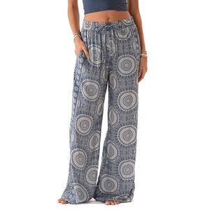 NWT Lotus and Luna Montauk drawstring pants, size XL